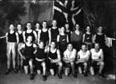Norska och svenska boxare i Uddevalla 1929