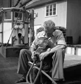 De första lärospånen ombord på LL 917 GULLFORS