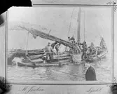 Bildtext till kopian i fotoalbumet: 