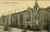 Notering på kortet: Linnegatan, Göteborg.