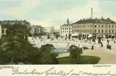 Notering på kortet: Göteborg. Kungsportsbron.