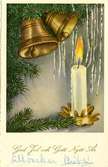 Notering på kortet: God Jul och Gott Nytt År