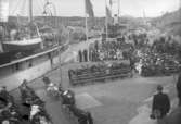Invigningen av Sotenkanalen måndag den 15 juli 1935