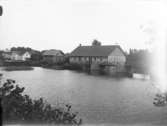 Uppland, Breds socken, Strömsbergs kvarn. Fotografiet är taget den 6 augusti 1911 klockan 15.