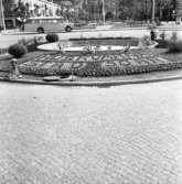 Snurren i Huskvarna med Rosenqvistbuss i bakgrunden.