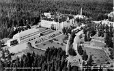 Länssanatoriet i Sundsvall, flygfoto.
