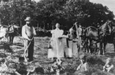 Slåtter i Lindome innan 1920-talet.