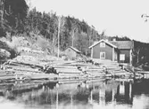 Ålgårdsbacka kvarn och såg innan år 1950.