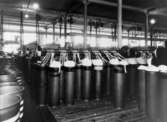 Sträckmaskiner för bomull i Krokslätts fabrik.