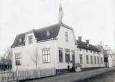 Haparanda, postkontor.  (Efter ombyggnad)  Foto 1913.