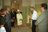 Kungligt besök på Mölndals museum