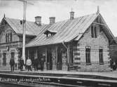 Den gamla järnvägsstationen i Lindome