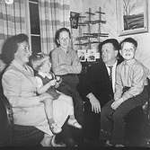 Familjen Garthman på Barnhemsgatan 21, 1958