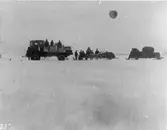 Bil-transport på Stora Lulevatten.