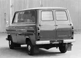 Skåpbil Ford Transit 1100, för posttransporter.