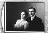 Syskonen Nora (gift Krantz) och Axel Westerberg i Chicago, USA, 1900-talets början.