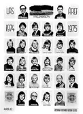 En bildkarta med skolfoton på klass 1E i Hallenskolan, läsåret 1974/1975. Bildkartan är uppklistrad på ett fotoark i en pärm (MM23916) från Brattås rektorsområde, tillsammans med andra skolfoton MMF2004_1484-1521.
Med på bild: Rektor Gunnar Hillerström, Studierektor Rolf Sandström, Klassförest. Solveig Forssell, Martin Askne, Patric Avonds, Jonas Brandt, Peter Eliasson, Stina Engberg, Elisabet Eriksson, Pernilla Falkenby, Charlotte Frisack, Donald Gisslen, Michael Göransson, Marie Ivarsson, Stefan Jerkfelt, Jeanette Johannison, Martin Johansson, Per Jonasson, Helene Karlsson, Katarina Lönnby, Anders Magnusson, Malin Mellqvist, Christina Nilsson, Lars Nilsson, Eva-Lotta Novy, Björn Skarin, Annica Stenberg, Patrik Thelander.