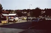 En parkering på Tempelgatan i Mölndal, år 1976.