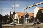 Bostadshus på Bergmansgatan i Mölndal, år 1973.