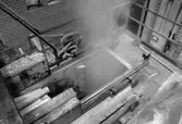 Sliperiet på pappersbruket Papyrus i Mölndal, år 1990.