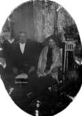 Kerstin Carbes mors farföräldrar, Bernhard Bengtsson och ??. Guldbröllop 1916. De bodde på Ormåsgatan.