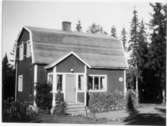 Näldens postområde. Rönnöfors posstation, exteriör, 1947.