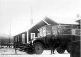 Vemdalens poststation, påsken 1932.