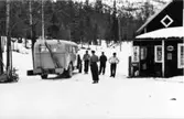 Linjerna Ånge - Röjan - Fjällnäs. Rast, Långå, 1939. Foto: Per
Nilsson-Tannér, Tandsbyn.