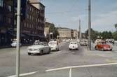 Göteborgsvägen i riktning mot norr. Mölndal på 1960-talet.