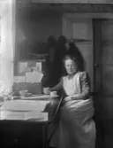 Elin Liljefors, kvarteret Edda, Svartbäcksgatan 37, Uppsala 1900 - 1901