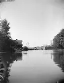 Simpromotion i Kallbadhuset, kvarteret Heimdal, Svartbäcken, Uppsala 1900 - 1901