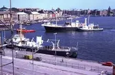 [Text diaram:] STH-SLUSSEN PATRICIA BOGS TILL KAJPLATS 1985-06-18