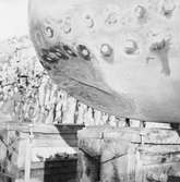Ubåten Hajen propellerskada