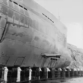 Ubåten Hajen propellerskada