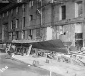 Bogserbåt Heros uppsättning på bädd