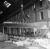 Bogserbåt Heros uppsättning på bädd