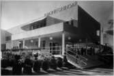 Stockholmsutställningen 1930
Exteriör. Hall 8, dyrbarare rumsinredningar.