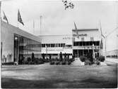 Stockholmsutställningen 1930
Gård 13 med hall 11, 12 och restaurang Schumacher.