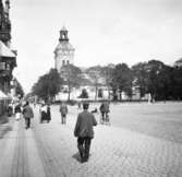 Varbergs torg och kyrka, Halland
Exteriör

Svensk arkitektur: kyrkor, herrgårdar med mera fotograferade av Arkitekturminnesföreningen 1908-23.