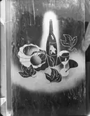 Dekorationsslipat glas
Vin och frukt