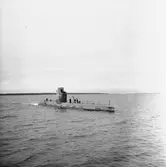 Ubåten Valen provtur