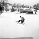 På skidskolan vintern 1960, Uddevalla