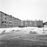Riksbyggen bygger på Äsperöd 1960