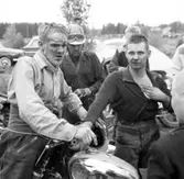 Motocross i Grunnebo sydväst om Vänersborg i maj 1960