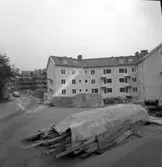 Nybyggda hyreshus på Tureborg 1960