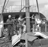 Ny fiskebåt görs färdig