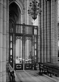 Interiör i Uppsala domkyrka, Uppsala 1935