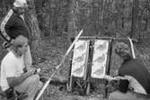 Jakt SM i bågskytte i Lindome, år 1984.

Fotografi taget av Harry Moum, HUM, Mölndals-Posten, år 1984.