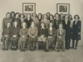 Klass 1:4 på Flickläroverket, 1943