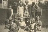 Elever i Karlslunds skola klass 1-2, 1938-1939